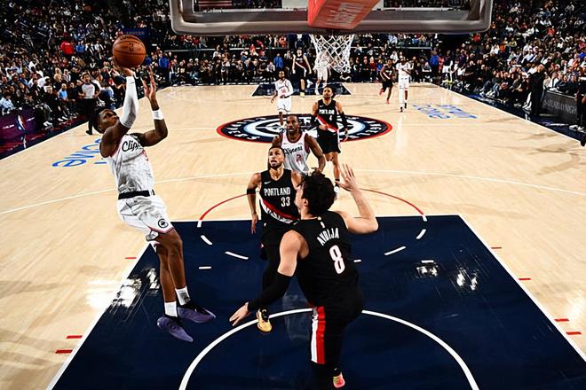 快船惨败开拓者 马瑟林攻防双崩成败关键