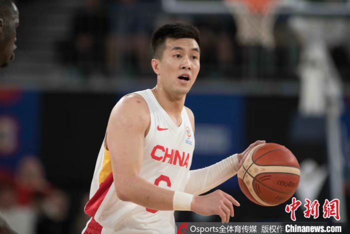 资料图：郭艾伦在国家队比赛中 图片来源：Osports全体育图片社 